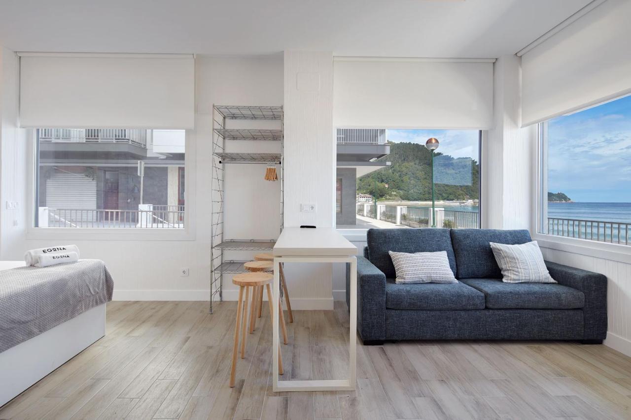 Apartamentos Egona Zarautz Sobre El Mar Eksteriør bilde